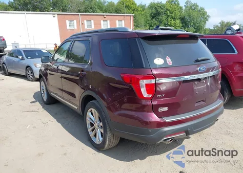 2018 Ford Explorer Xlt from USA, damaged, VIN 1FM5K8D83JGC11048